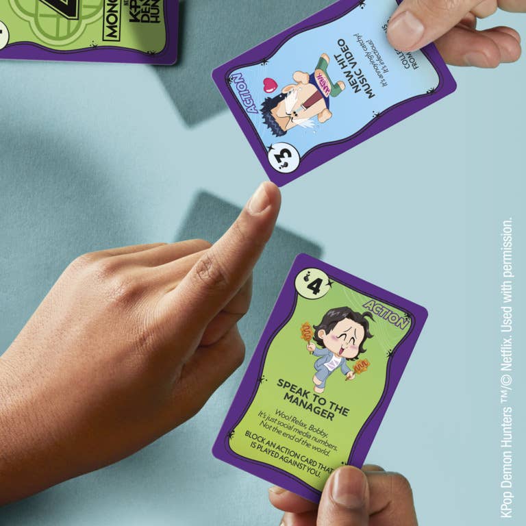 Monopoly Deal: KPop Demon Hunters Card Game