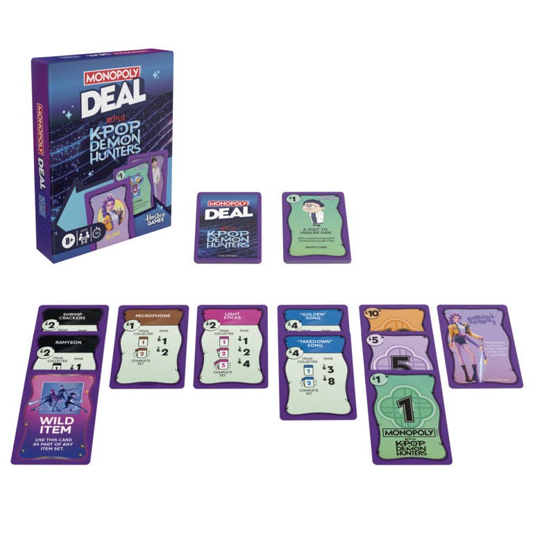 Monopoly Deal: KPop Demon Hunters Card Game