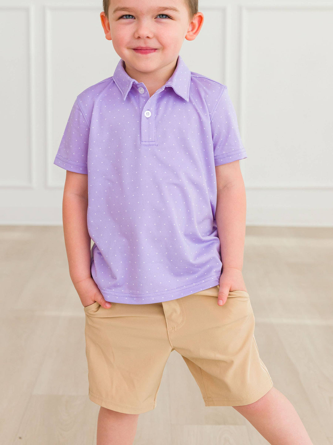 Boys Classic Khaki Hybrid Shorts