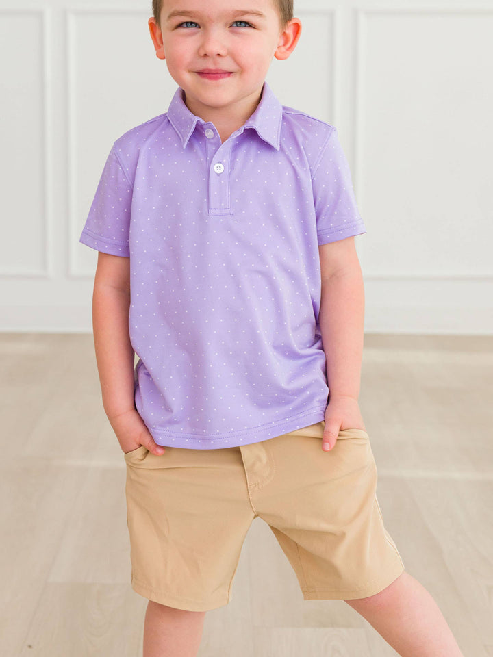 Boys Classic Khaki Hybrid Shorts