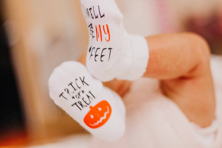Truco o trato: Huele mis pies | Ropa de bebé para Halloween
