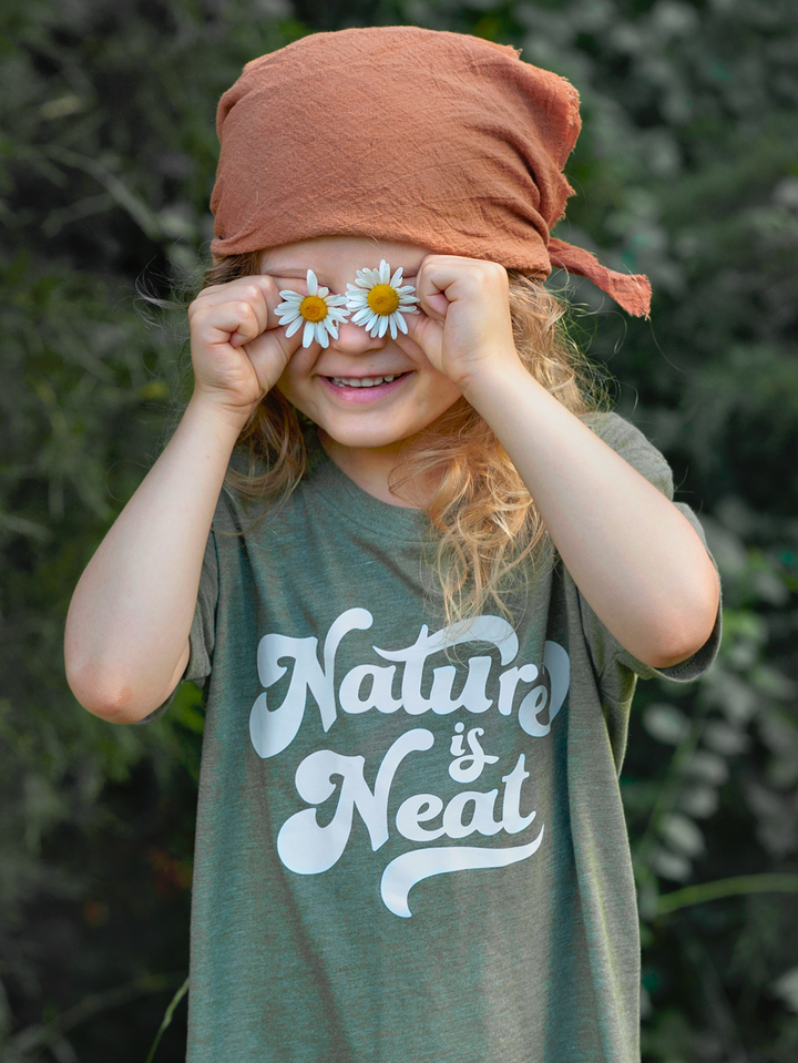 Nature Is Neat Kids T-shirt