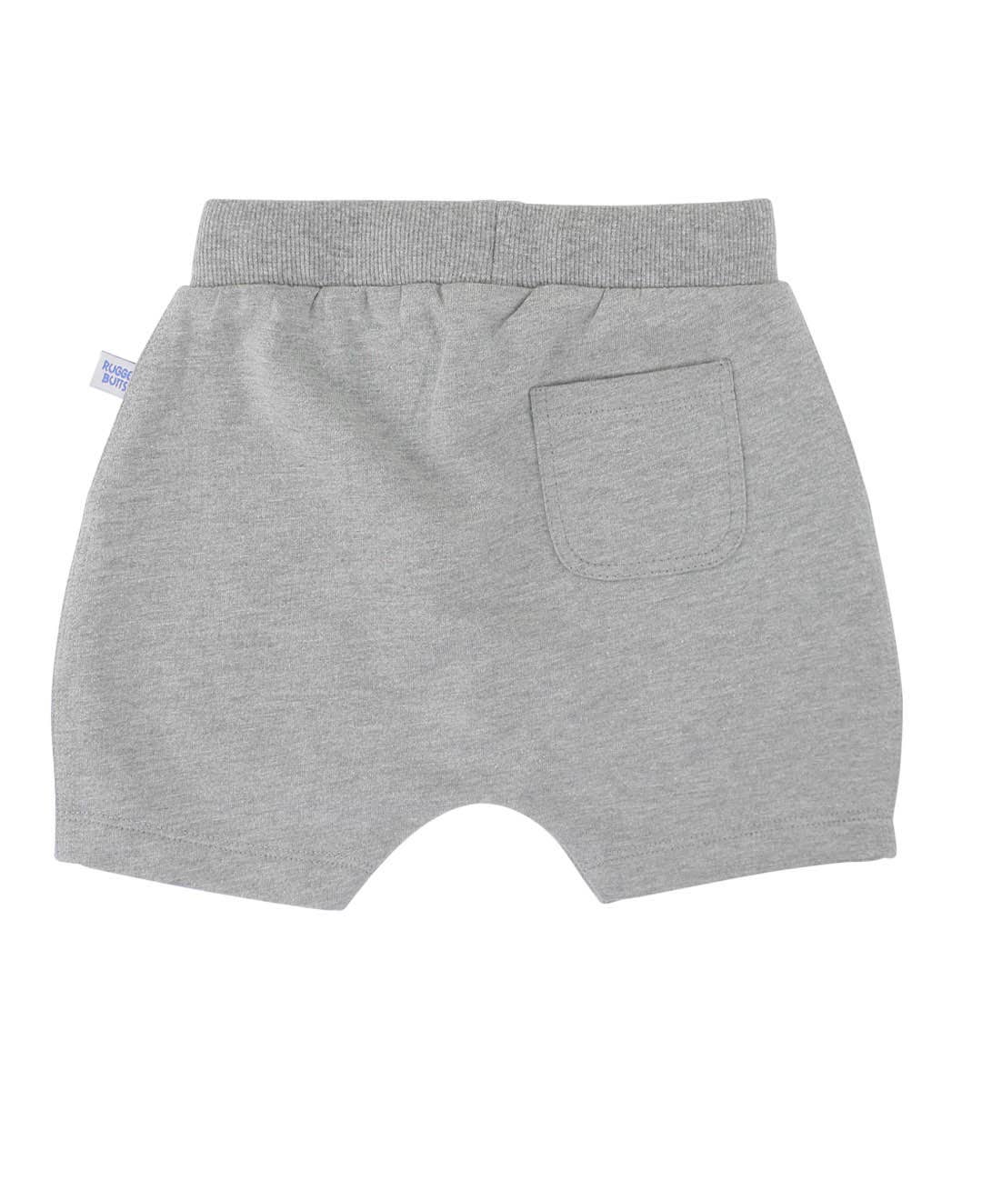 Boys Heather Gray Jogger Shorts