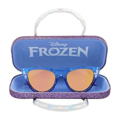 Officially Licensed Glasses + Hard Case w/ Handles Frozen