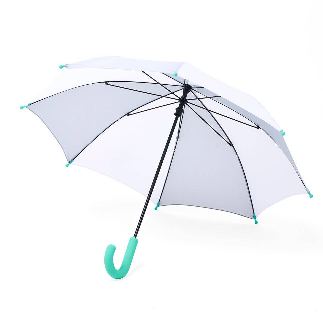 Kids Umbrellas - Fun, Durable, and Kid-Friendly Grey &amp; White
