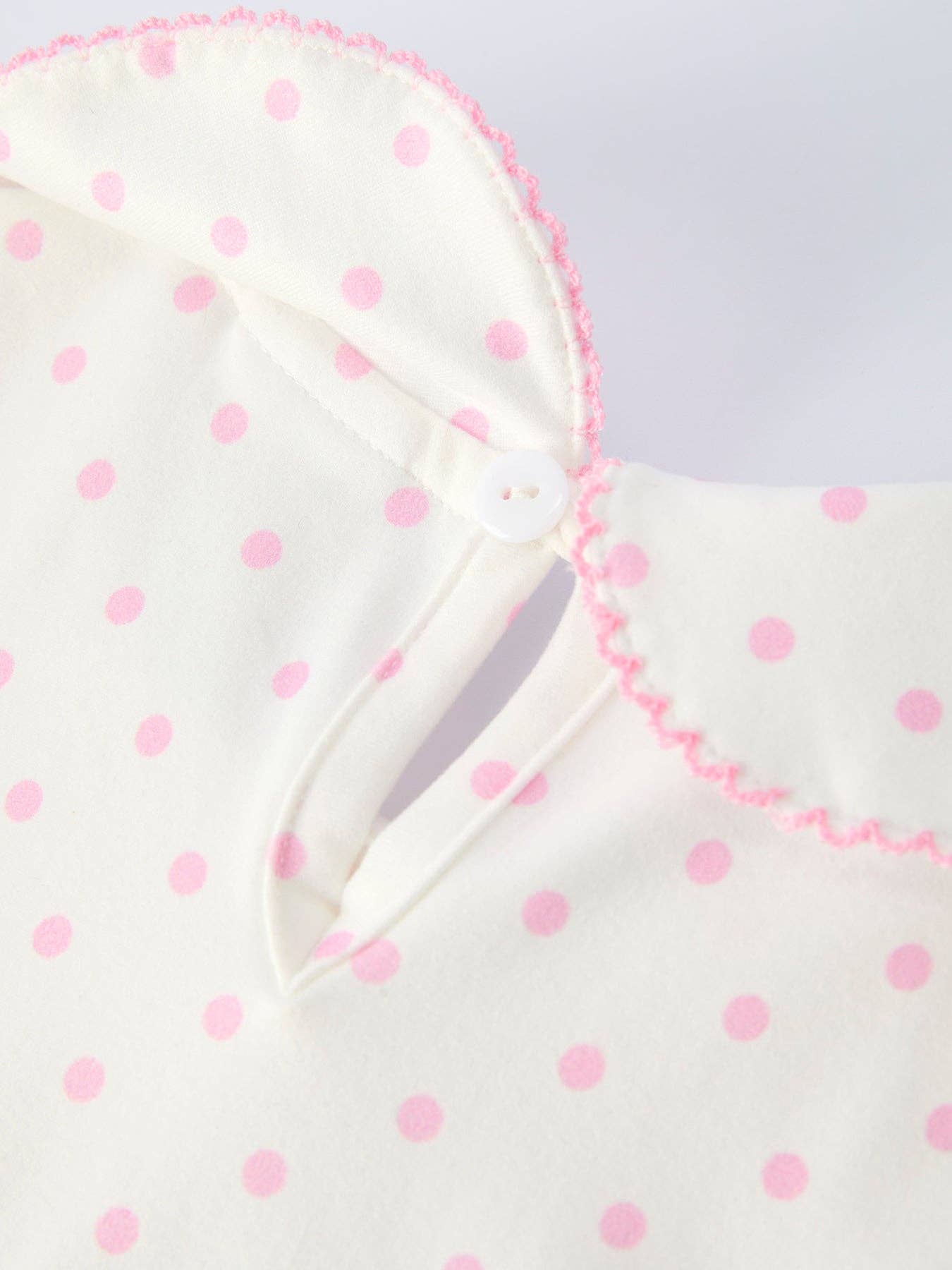 Back to School Polka Dot Girls Dress Pencil Bow Applique