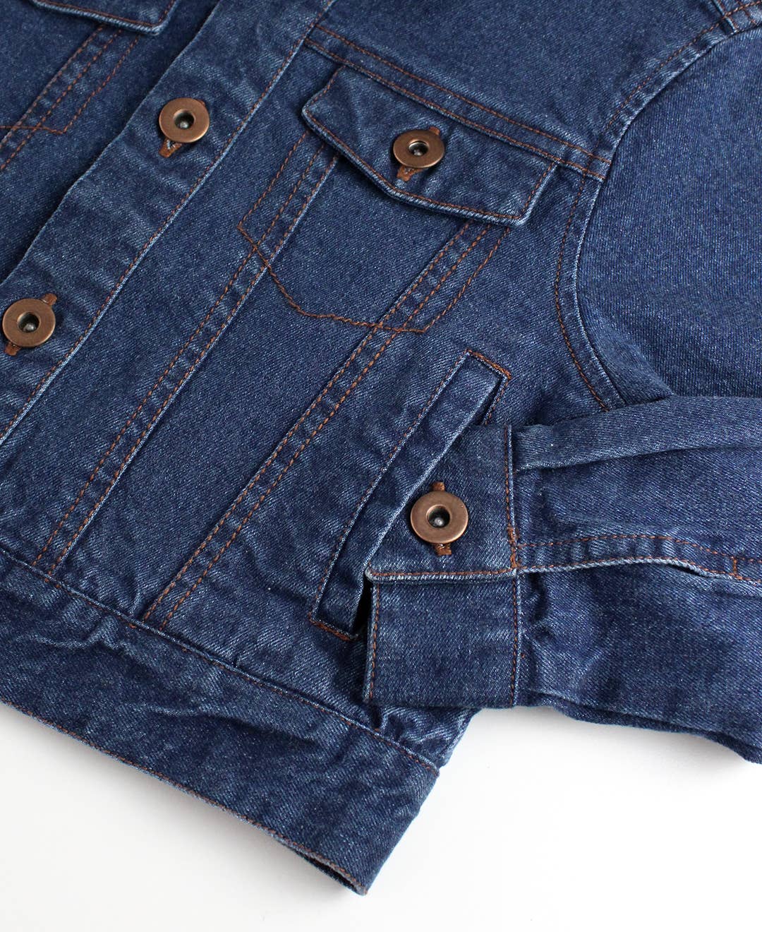 Boys Medium Wash Denim Jacket