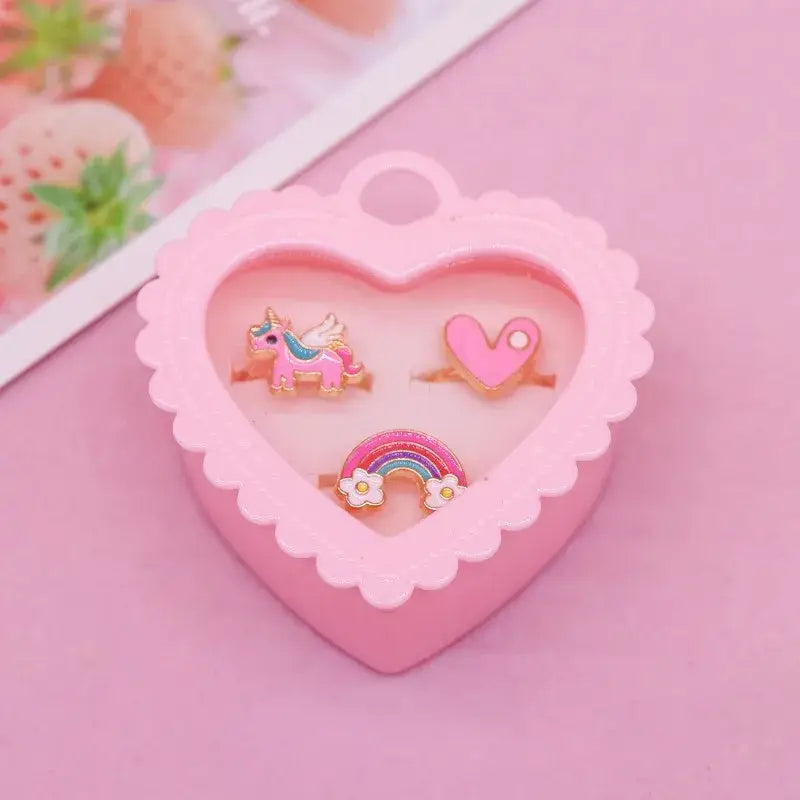 Adjustable Ring Heart Box