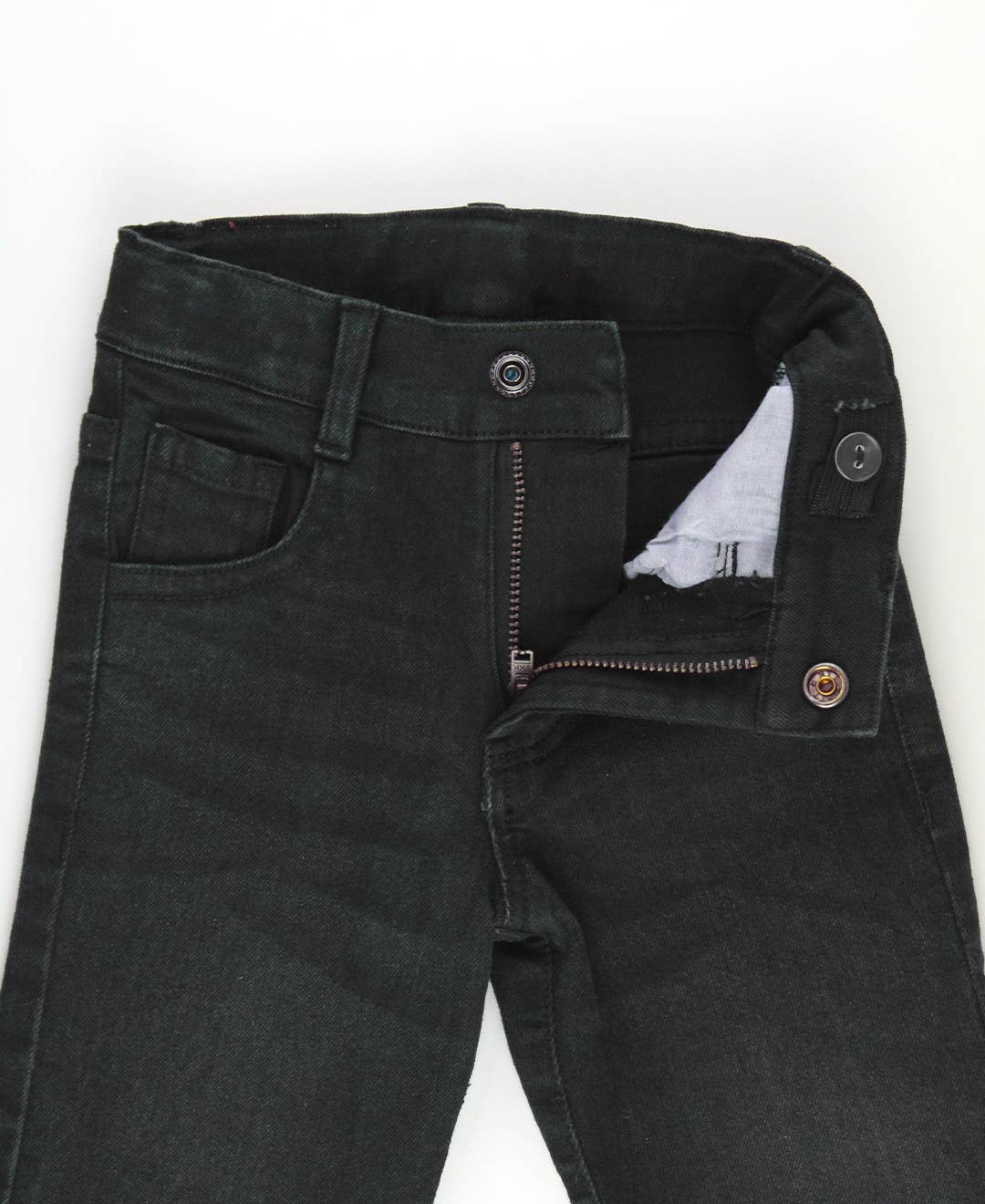 Boys Black Wash Denim Denim Jeans