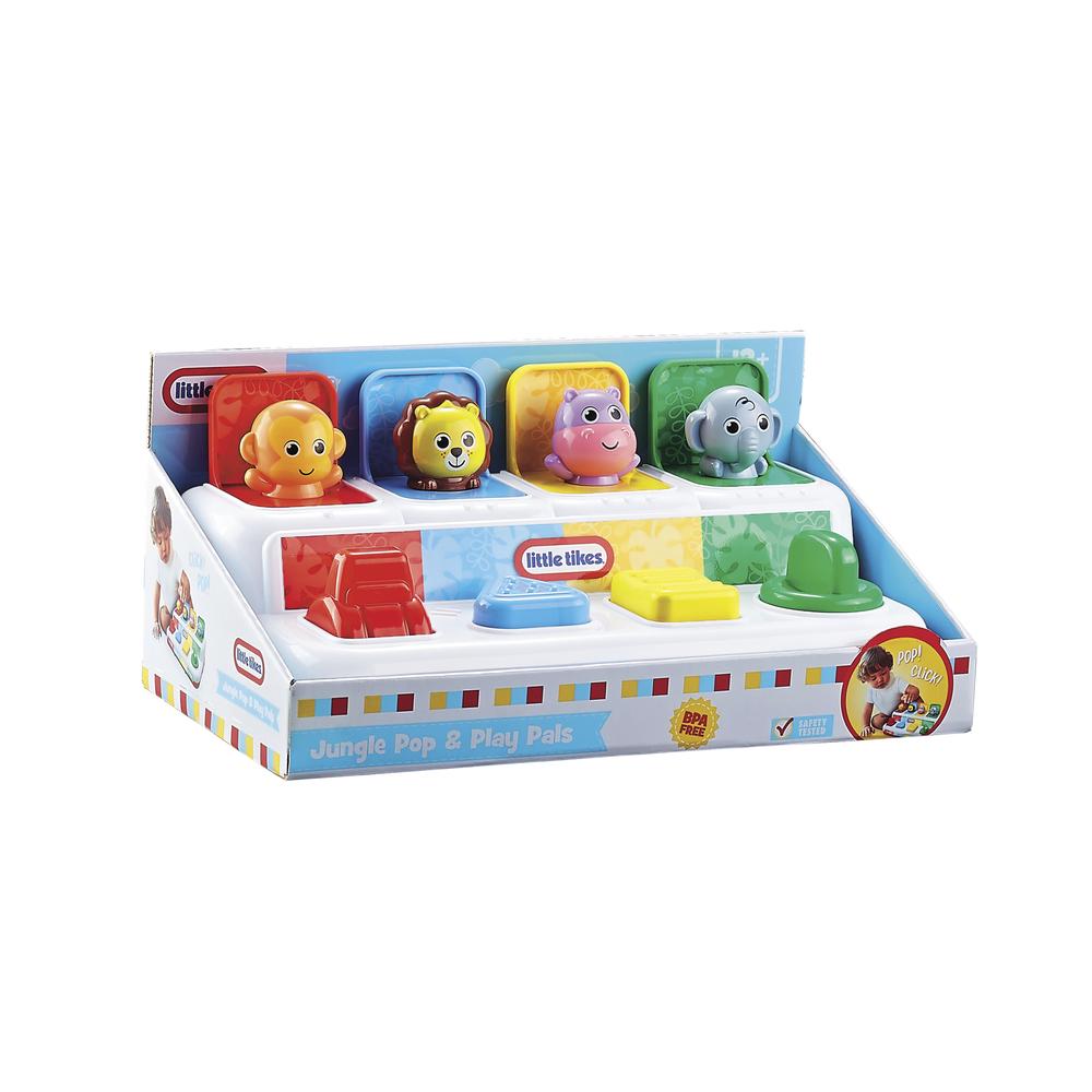 Little Tikes Jungle Pop &amp; Play Pals | Toddler Activity Toy