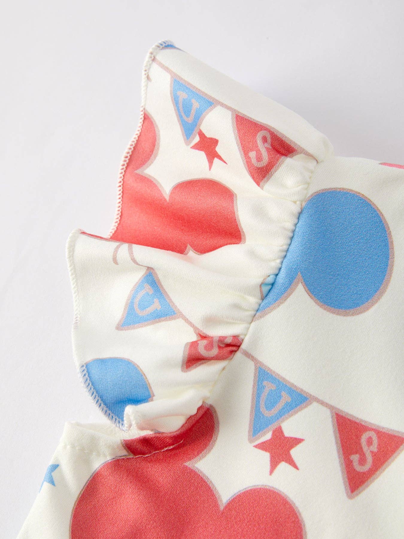 4th of July M USA Flag Print Girls Dress