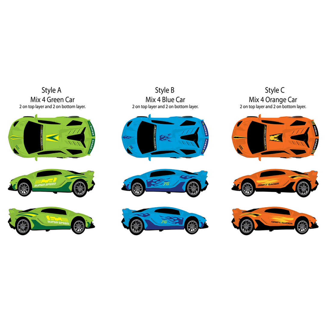 Sideways Drift Racers Friction Car
