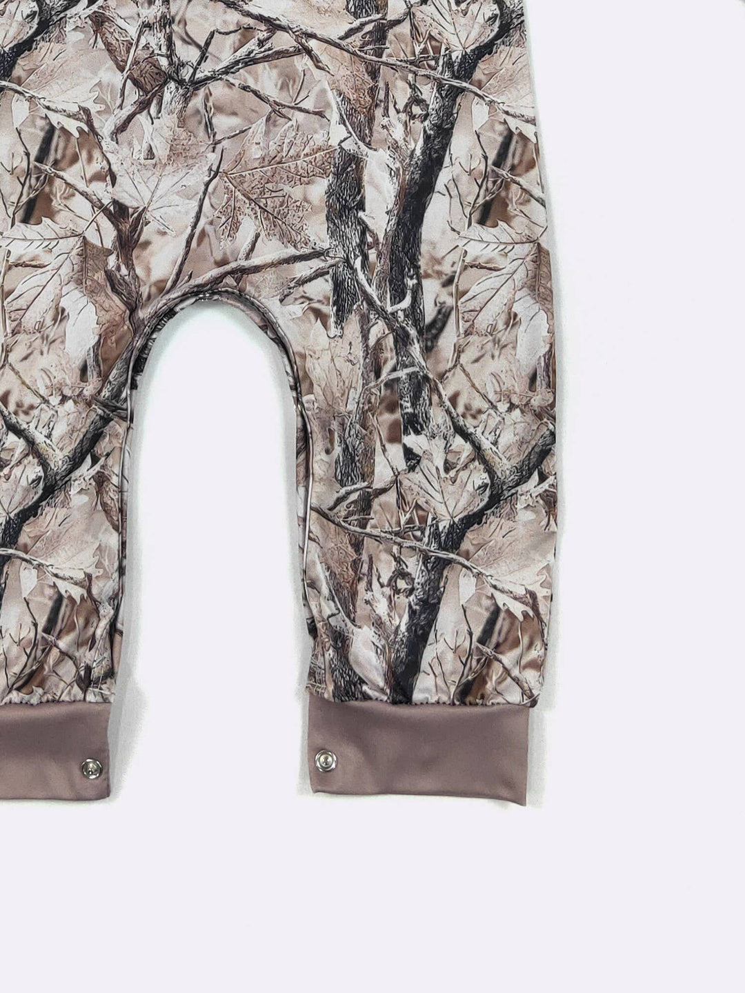 Khaki Tree Camo Boy Romper