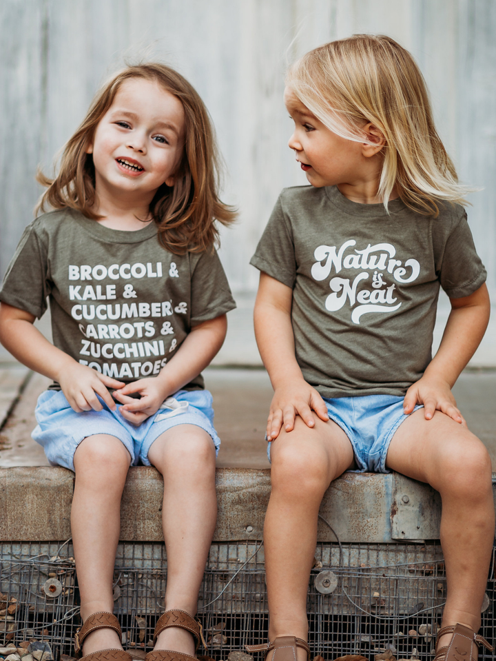 Nature Is Neat Kids T-shirt