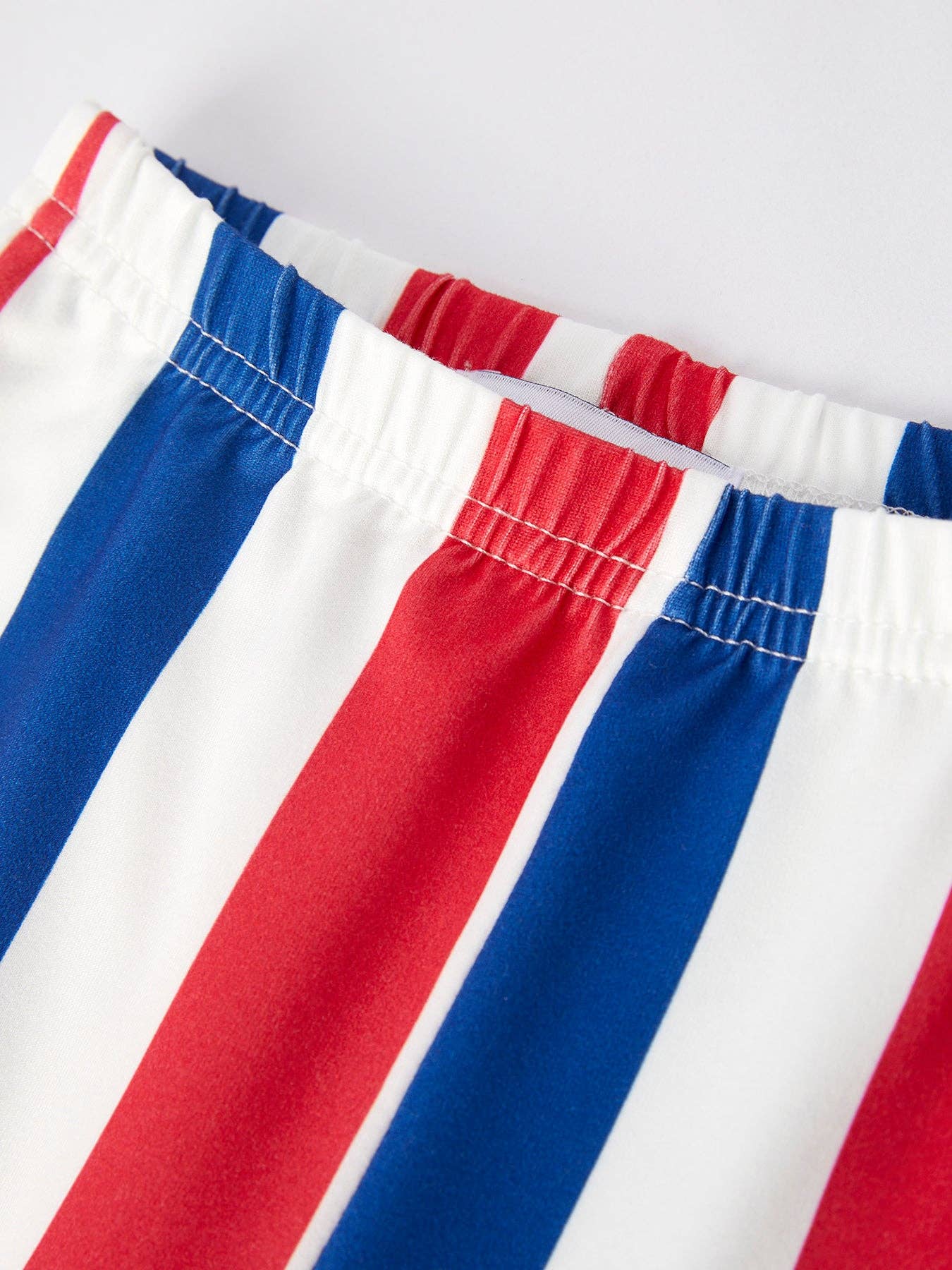 4th of July "MADE IN THE USA" Chenille Patch Girls Set