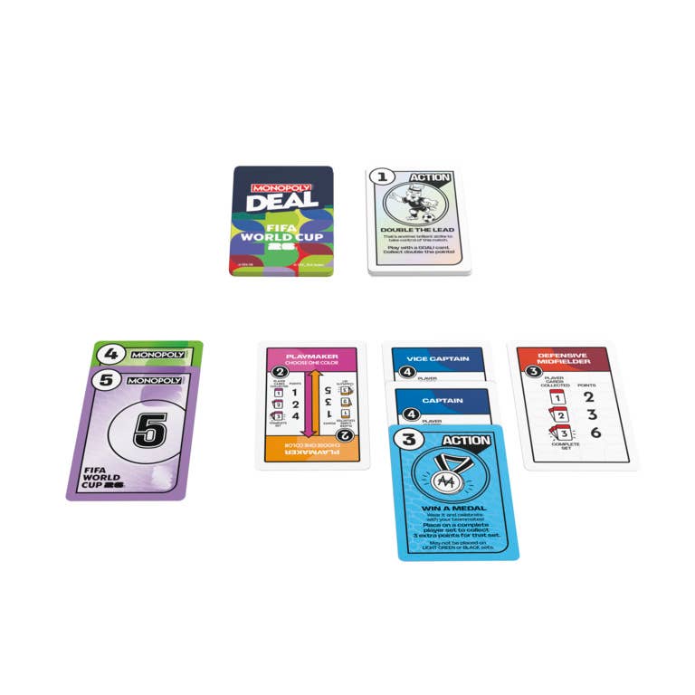 Monopoly Deal FIFA World Cup 2026 Edition Card Game