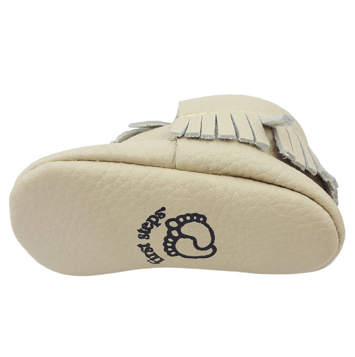 Soft Genuine Leather Baby Moccasins