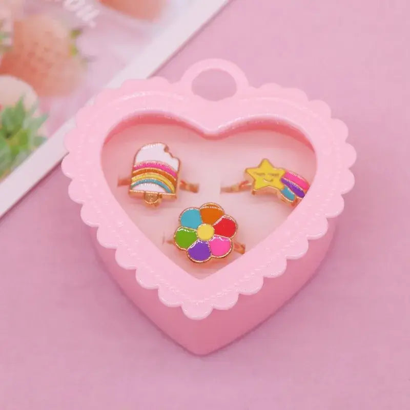 Adjustable Ring Heart Box