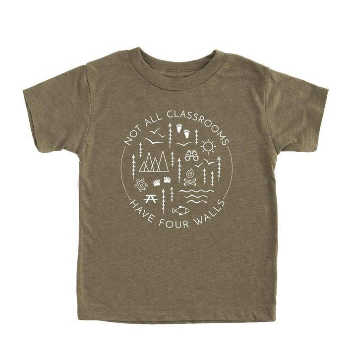 Not All Classrooms Have Four Walls Kids Tee