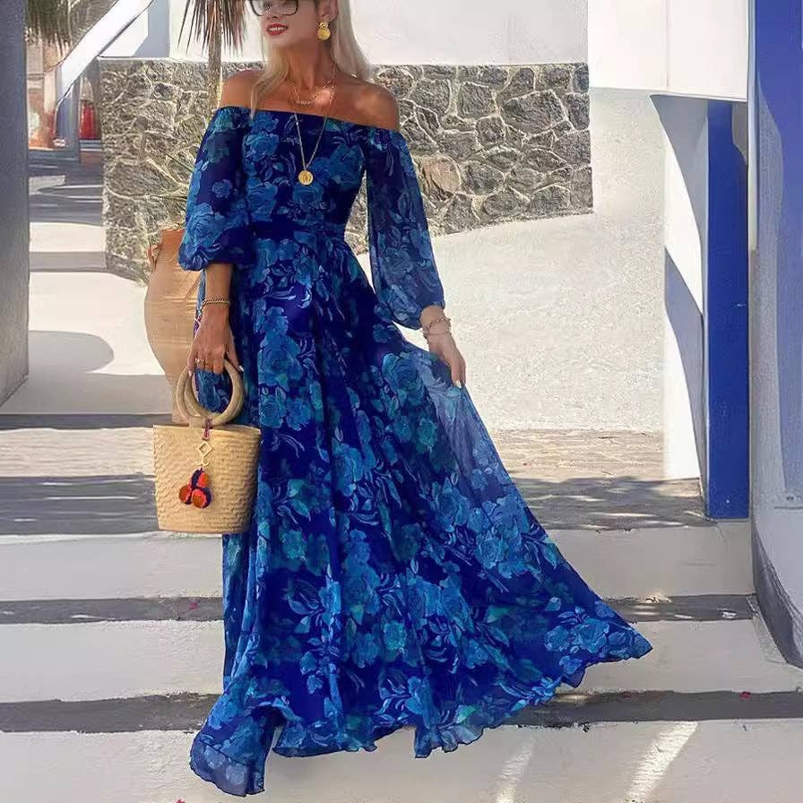 Lucia Off Shoulder Maxi Dress