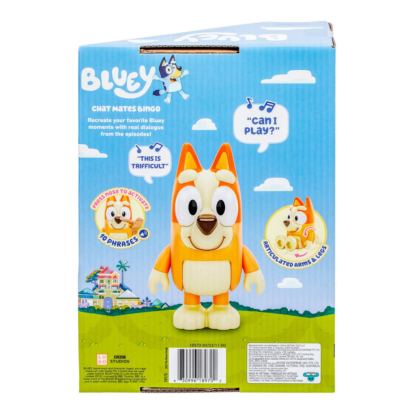 Moose Toys - Bluey Chat Mates Figure Set