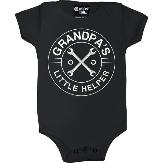 2262-BLACK WHITE | Grandpa's Little Helper