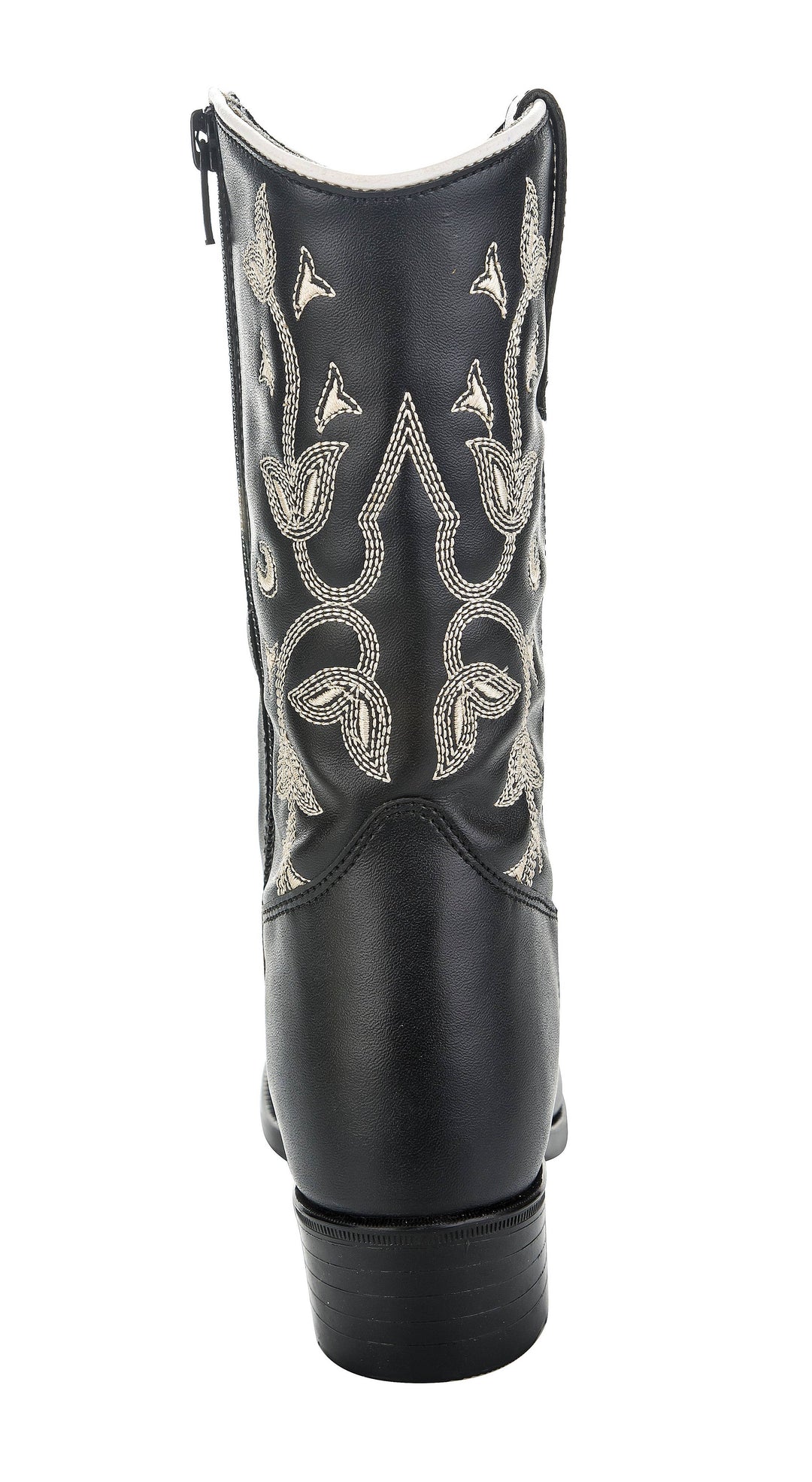 TuffRider Youth Black Floral Western Boot