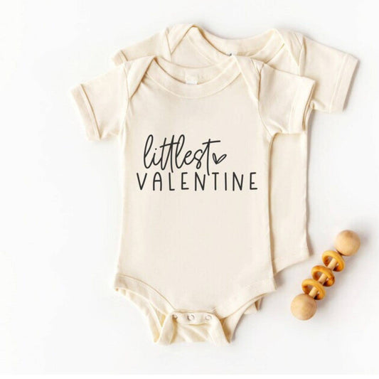 Littlest Valentine Baby Bodysuit | Valentine's Day Gifts