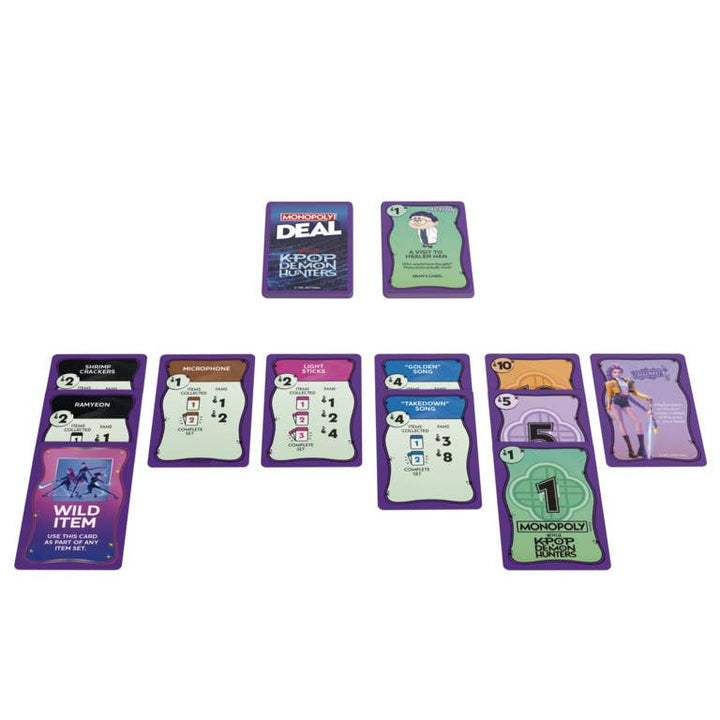 Monopoly Deal: KPop Demon Hunters Card Game