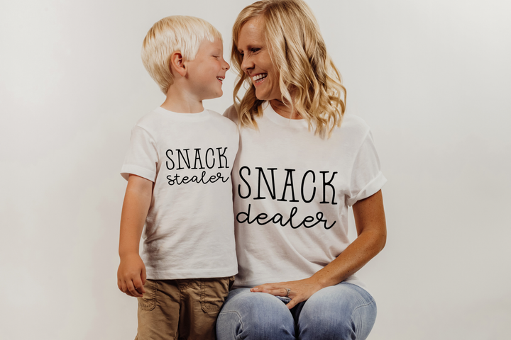 Snack Stealer | 100% Cotton Baby Bodysuit or Tee