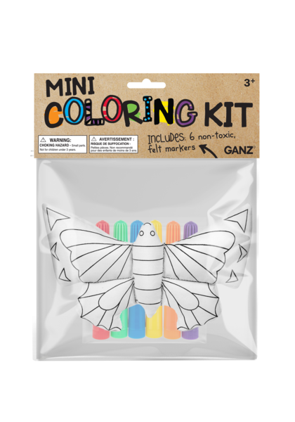 Mini Coloring Kit - Butterfly