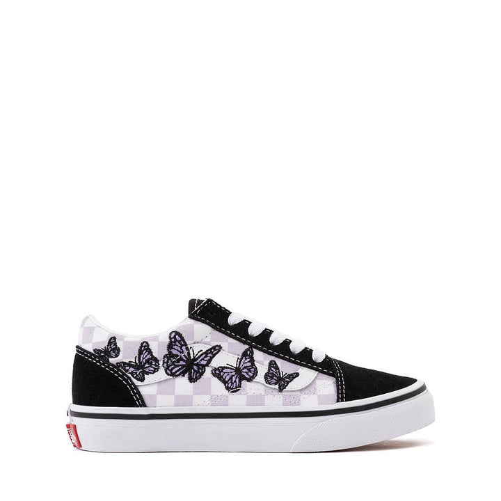 Vans Old Skool Butterflies Skate Shoe - Little Kid - Black / Lilac Mist